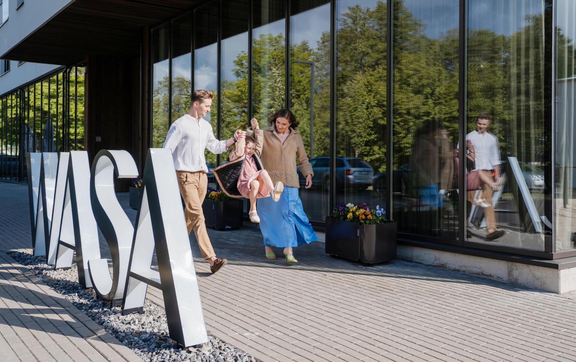 Wasa Resort Hotel, Apartments & Spa Pärnu Eksteriør billede
